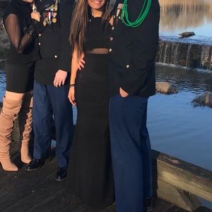 Black Macy’s prom dress